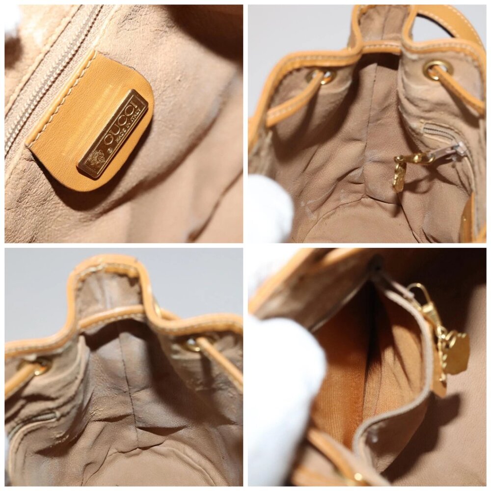 GUCCI Micro GG Supreme Shoulder Bag PVC Brown - Picture 16 of 16